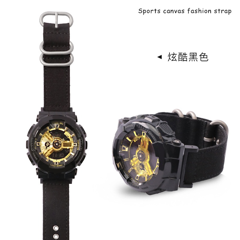 16mm Baumwoll-Canvas-Nylon Ers – Casio Watch G-Shock Dw-5600 Bewertung und Preis