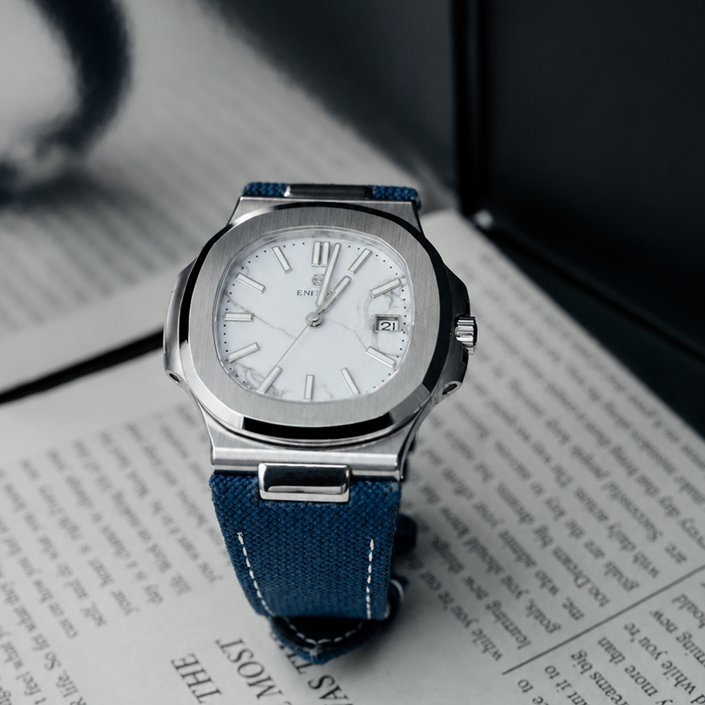ENITON 38mm Stein-Zifferblatt  – Canvas Strap Watch Bewertung und Preis