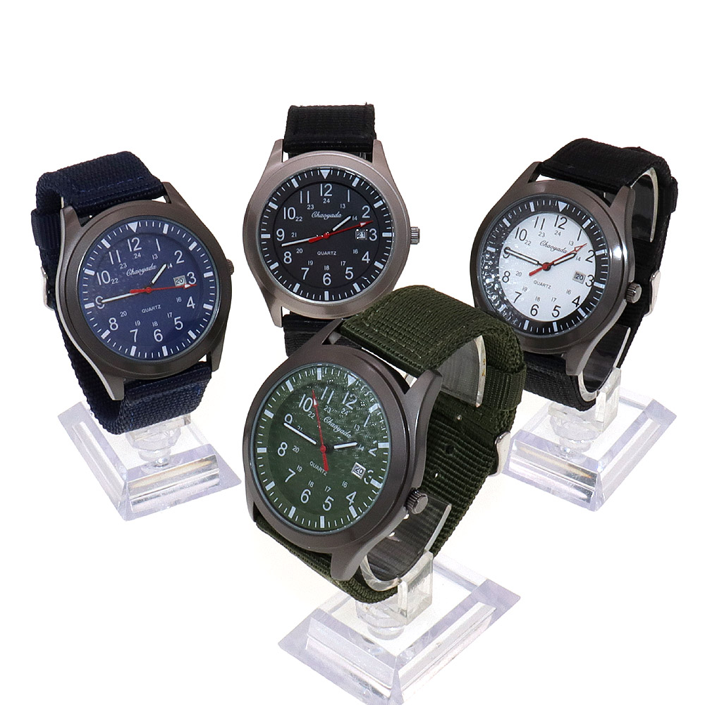 Luxuriöse Herren-Quarzuhr Spor – Canvas Strap Watch Bewertung und Preis