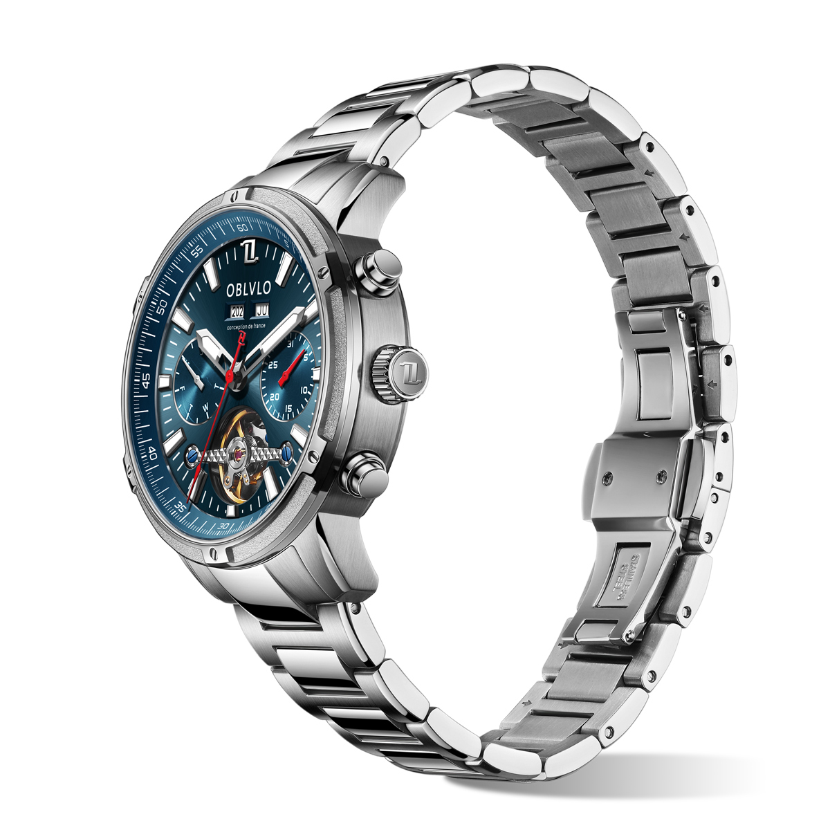 OBLVLO Männer Automatische Uhr – Cartier Watch Tank Bewertung und Preis