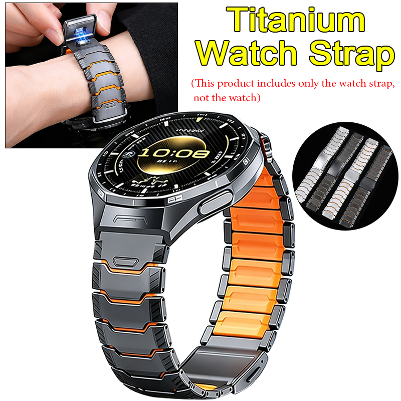 22mm Titan-Gummiarmband für Hu – Silicone Watch Band 22Mm Bewertung und Preis