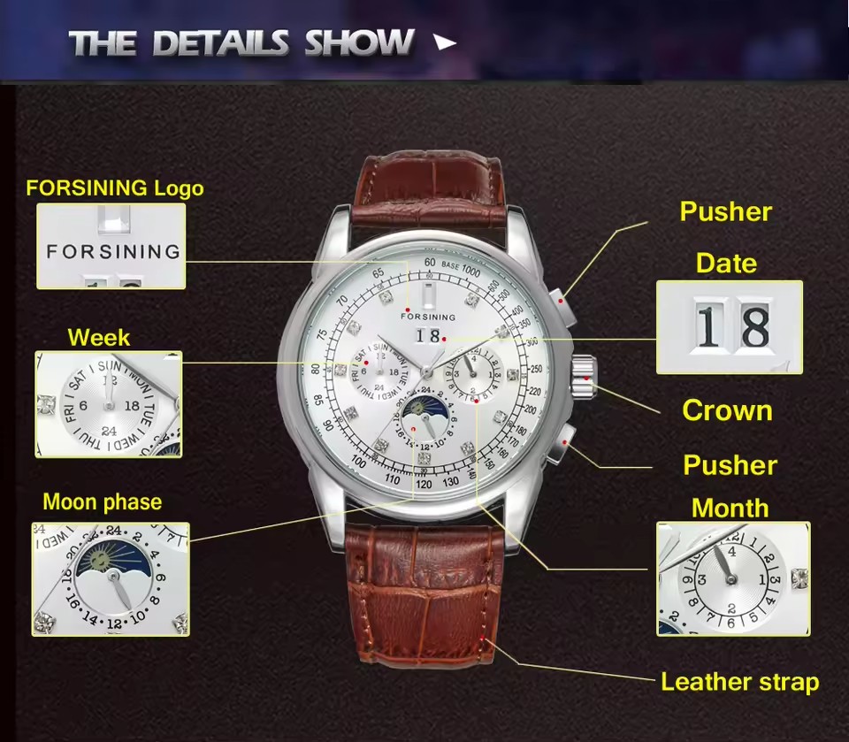 FORSINING Replik Multifunktion – Patek Philippe Watch Nautilus Bewertung und Preis