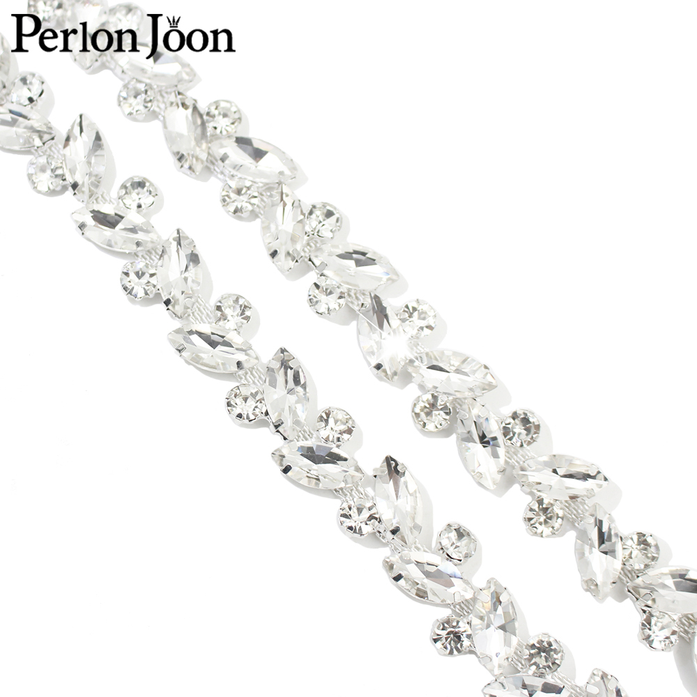 Blatt Runde Kristall Strass De – Perlon Strap Woven Bewertung und Preis