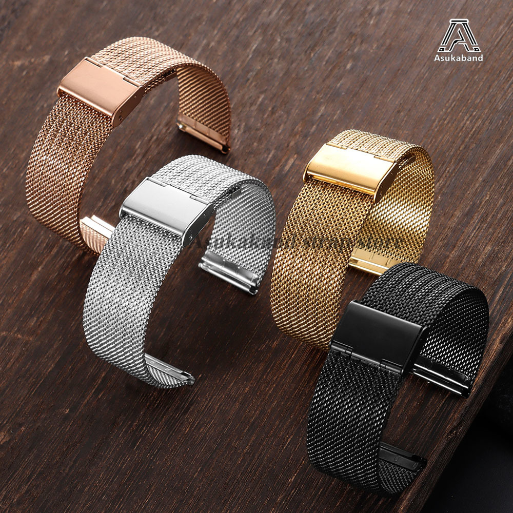 0,6 Mesh Milanaise Edelstahlar – Mesh Strap Metal Bewertung und Preis